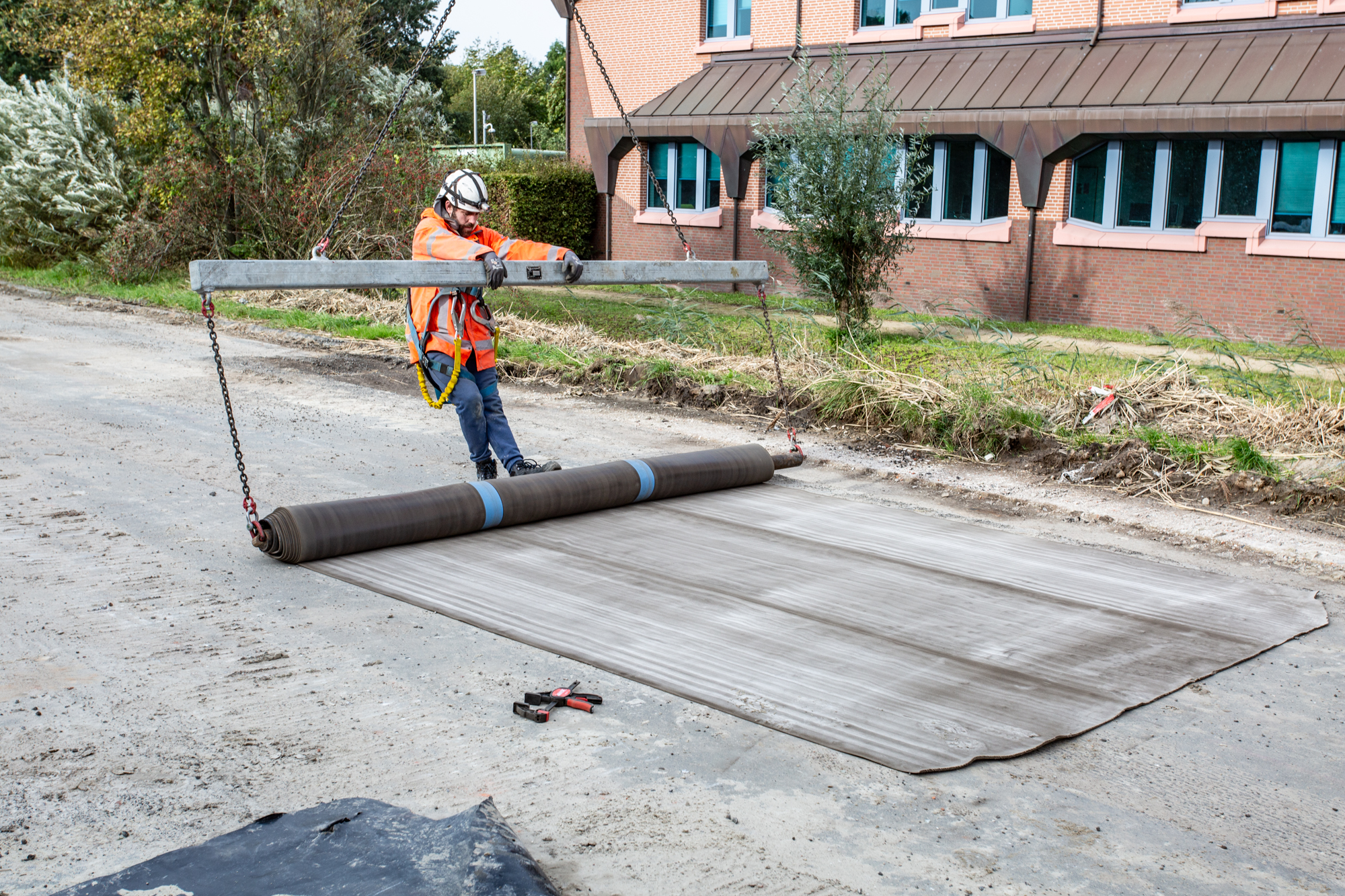 Concrete Canvas bescherming EPS-constructie N370 Groningen